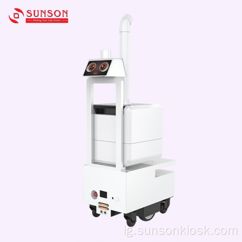 Disinfection alụlụ raygba Robot